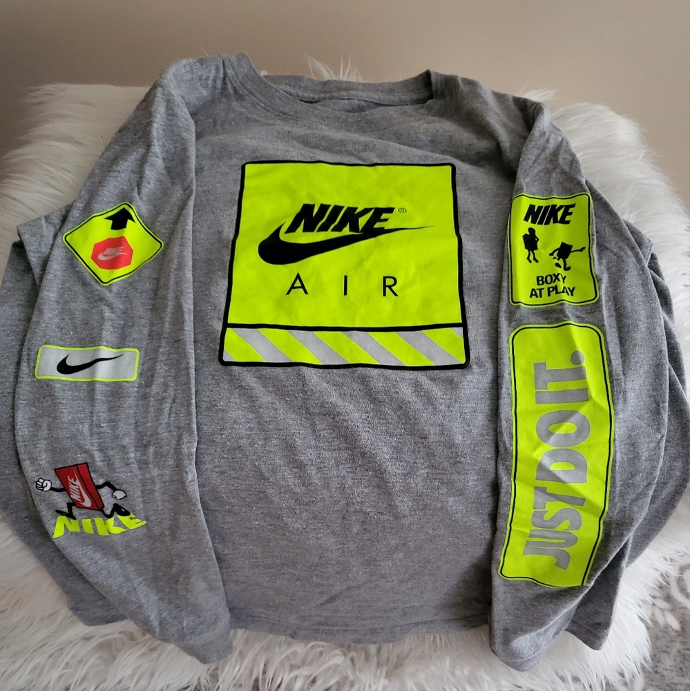 Nike, Medium Grey, Tee